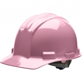 Bullard S51LPR Standard Hard Hat - Ratchet Suspension - Light Pink