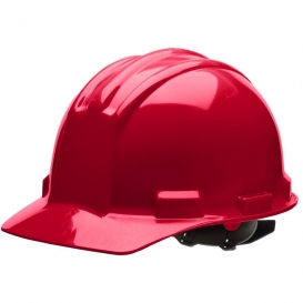Bullard S51RDP Standard Hard Hat - Pinlock Suspension - Red
