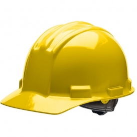 Bullard S51YLR Standard Hard Hat - Ratchet Suspension - Yellow