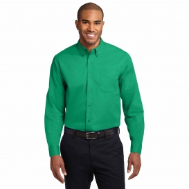 Port Authority S608 Long Sleeve Easy Care Shirt - Court Green