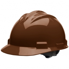 Bullard S61CBR Standard Hard Hat - Ratchet Suspension - Chocolate Brown