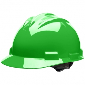 Bullard S61HGR Standard Hard Hat - Ratchet Suspension - Hi-Viz Green
