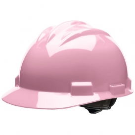 Bullard S61LPR Standard Hard Hat - Ratchet Suspension - Light Pink