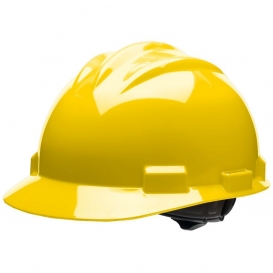 Bullard S61YLR Standard Hard Hat - Ratchet Suspension - Yellow