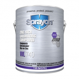 Sprayon WL 740 - Zinc Rich Galvanizing Compound - 1 Gallon Bulk Container