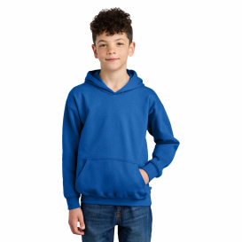 Gildan SF500B Youth Softstyle Midweight Fleece Hoodie - Royal