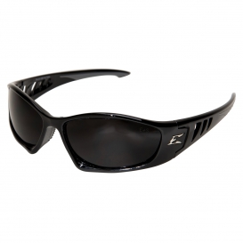 EDGE EYEWEAR XF116-L Ossa Safety Glasses With Black Frame And Gray