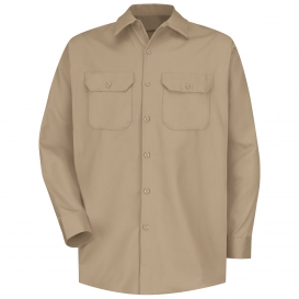Men's Long Sleeve Deluxe Heavyweight Cotton Shirt
