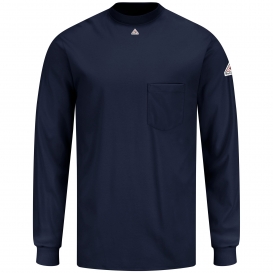 Bulwark FR SET2 Long Sleeve Tagless T-Shirt - EXCEL FR - Navy
