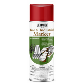 Seymour 16-616 Tree and Industrial Marking Paint - Flat Red - 16 oz Can (Net Weight 12oz)