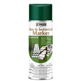 Seymour 16-620 Tree and Industrial Marking Paint - Flat Green - 16 oz Can (Net Weight 12 oz)