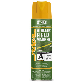 Seymour 20-624 Stripe Athletic Field Marking Paint - Athletic Field Yellow - 20 oz Can (Net Weight 18 oz)