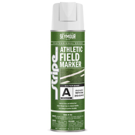 Seymour 20-644 Stripe Athletic Field Marking Paint - Athletic Field White - 20 oz Can (Net Weight 18 oz)