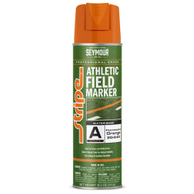 Seymour 20-645 Stripe Athletic Field Marking Paint - Athletic Field Orange - 20 oz Can (Net Weight 18 oz)
