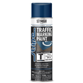 Seymour 20-649 Stripe Water Based Traffic Marking Paint - Dark Handicap Blue - 20 oz Can (Net Weight 18 oz)