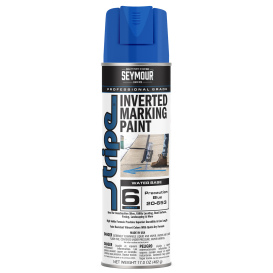 Seymour 20-653 Stripe 6-Series Water Based Inverted Marking Paint - Precaution Blue - 20 oz Can (Net Weight 17 oz)