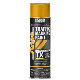 Seymour 20-786 Solvent Based Traffic Marking Paint - Yellow - 20 oz Can (Net Weight 18 oz)