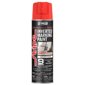 Seymour 20-954 Stripe 9-Series Inverted Ground Marking Paint - Fluorescent Red - 20 oz Can (Net Weight 17 oz)