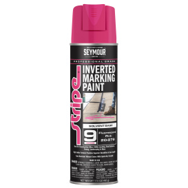 Seymour 20-979 Stripe 9-Series Inverted Ground Marking Paint - Fluorescent Hot Pink - 20 oz Can (Net Weight 17 oz)