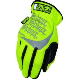 Mechanix SFF-91 Safety FastFit Gloves - Hi-Viz Yellow