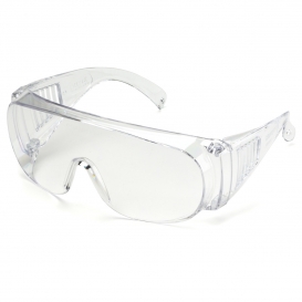Elvex SG-10C Ranger Safety Glasses - Clear Frame - Clear Uncoated Lens