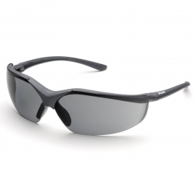Elvex SG-12G Acer Safety Glasses - Graphite Frame - Grey Lens