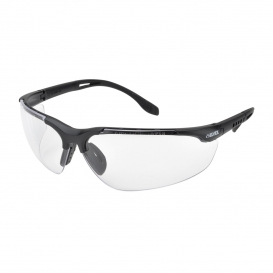 Elvex SG-51C Sphere-X Ultimate Safety Glasses - Black Frame - Clear Lens