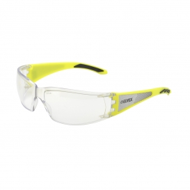 Elvex SG-53C Reflect-Specs Safety Glasses - Yellow Reflective Temples - Clear Lens