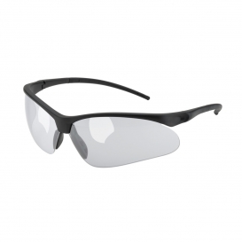 Elvex SG-55M Flex-Pro Safety Glasses - Black Frame - Silver Mirror Lens