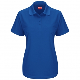 Red Kap SK97 Women\'s Pocketless Core Polo - Short Sleeve - Royal Blue