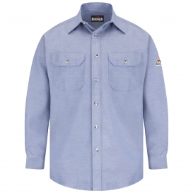 Bulwark FR SLU6 Uniform Shirt - EXCEL FR ComforTouch - 5.5 oz. - Chambray