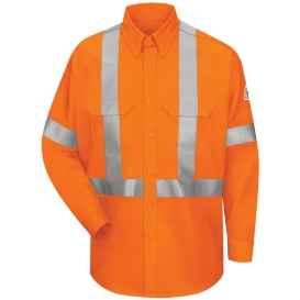 Bulwark FR SLUSOR Work Shirt With CSA Compliant Reflective Trim - EXCEL FR ComforTouch - 6 oz.