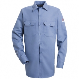 Bulwark FR SLW2 Men\'s Work Shirt - EXCEL FR - 7 oz. - Light Blue