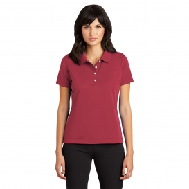 Nike 203697 Ladies Tech Basic Dri-FIT Polo - Pro Red