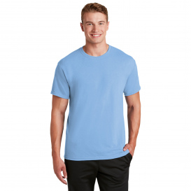 Jerzees 21M Dri-Power 100% Polyester T-Shirt - Light Blue