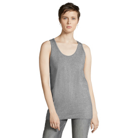 American Apparel 2408W Women\'s Fine Jersey Tank - Heather Grey