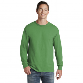 Jerzees 29LS Dri-Power 50/50 Cotton/Poly Long Sleeve T-Shirt - Kelly