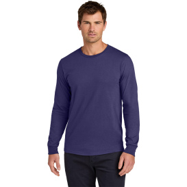 Jerzees 363L Classics Unisex Cotton Long Sleeve T-Shirt - Deep Purple