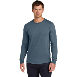 Jerzees 363L Classics Unisex Cotton Long Sleeve T-Shirt - Denim