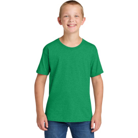 Jerzees 363Y Classics Youth Cotton T-Shirt - Retro Heather Green