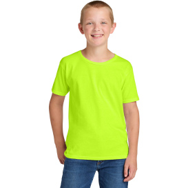 Jerzees 363Y Classics Youth Cotton T-Shirt - Safety Green