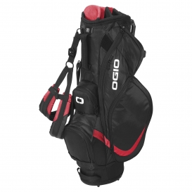 OGIO 425044 Vision 2.0 Golf Bag - Black/Red