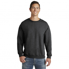 Jerzees 4662M Super Sweats NuBlend Crewneck Sweatshirt - Black Heather