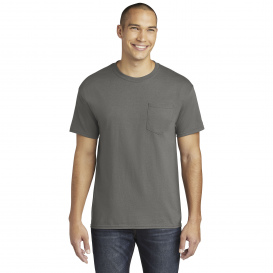 Gildan 5300 Heavy Cotton Pocket T-Shirt - Charcoal