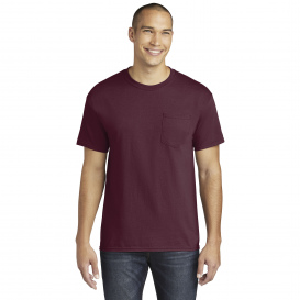 Gildan 5300 Heavy Cotton Pocket T-Shirt - Maroon