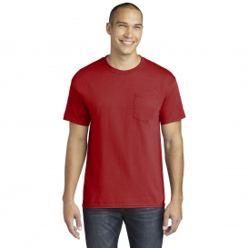 Gildan 5300 Heavy Cotton Pocket T-Shirt - Red