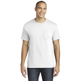 Gildan 5300 Heavy Cotton Pocket T-Shirt - White