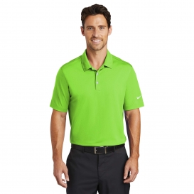 Nike 637167 Dri-FIT Vertical Mesh Polo - Action Green