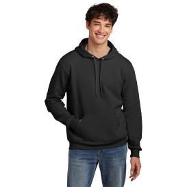 Jerzees 700M Eco Premium Blend Pullover Hooded Sweatshirt - Black Ink Heather