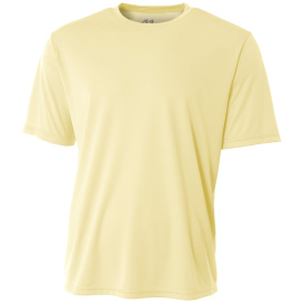 A4 A4N3142 Cooling Performance Short Sleeve Tee - Light Yellow